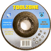 Toolzone Grinding Discs Metal Angle Grinder Cutting Disc Set 115mm 4.5"